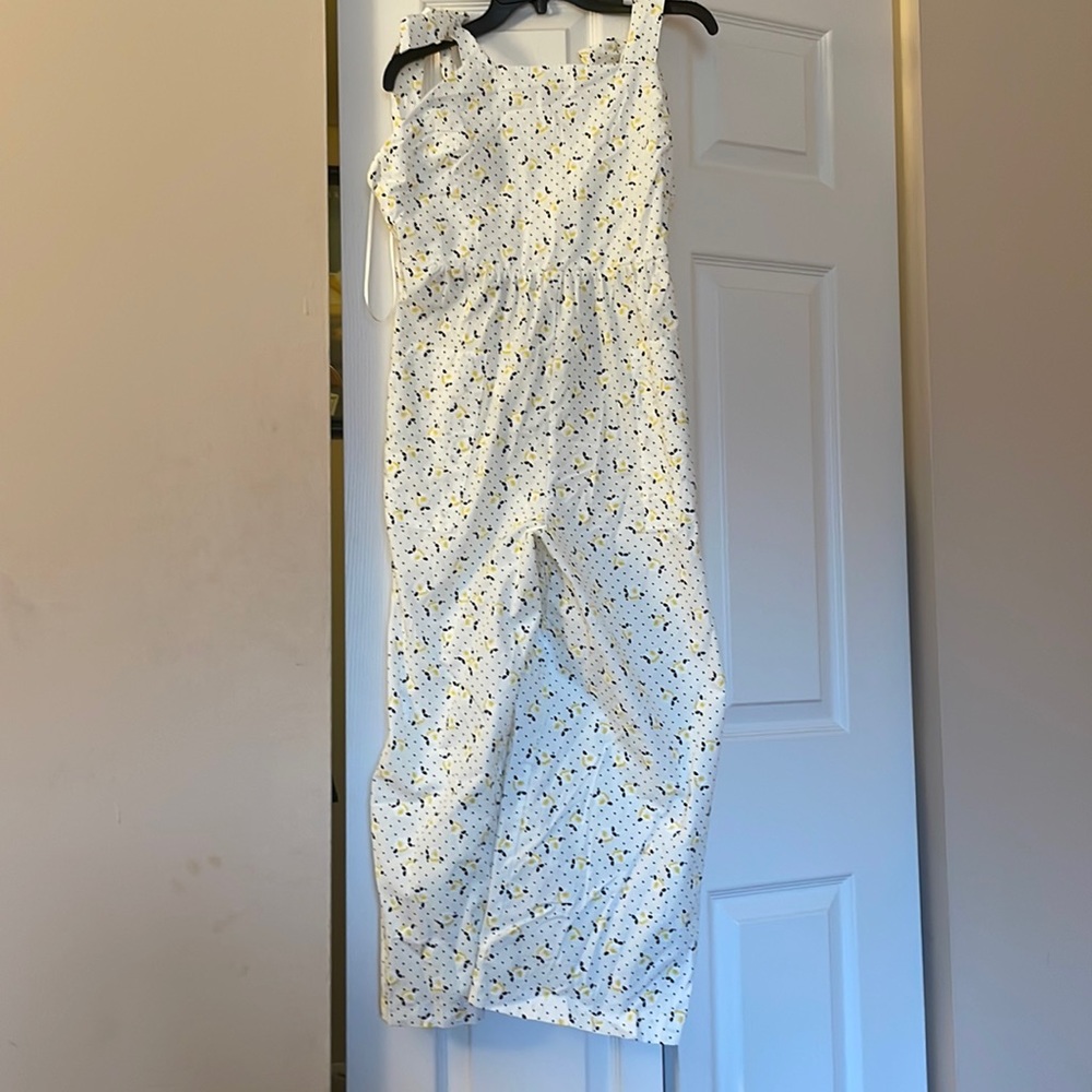Zara floral jumpsuit